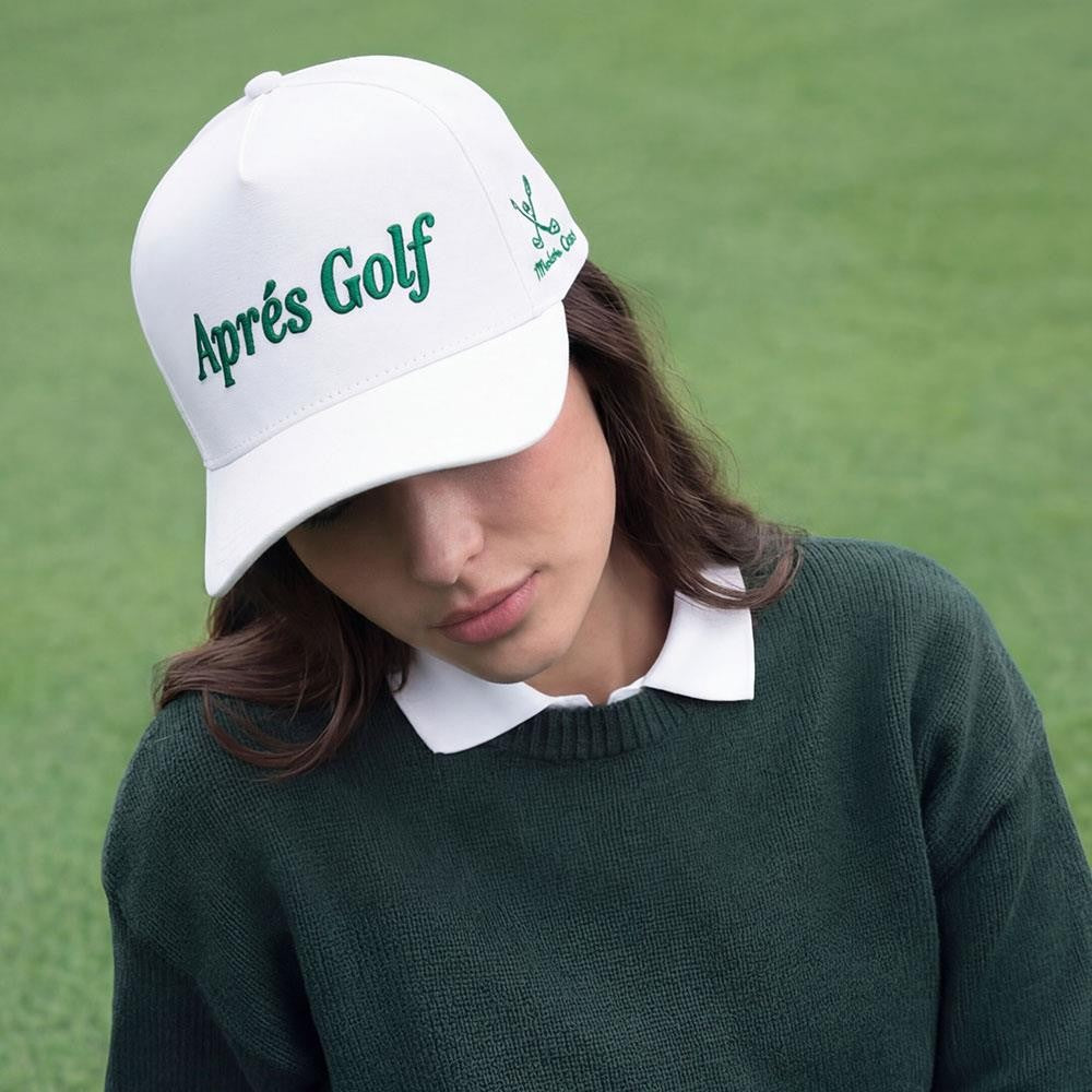 Apres Golf Structured Hat-White
