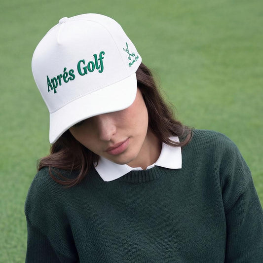 Apres Golf Structured Hat-White
