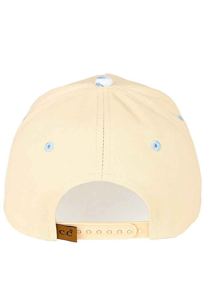 Sealife Brim Embroiderd Salty Hat-Blue