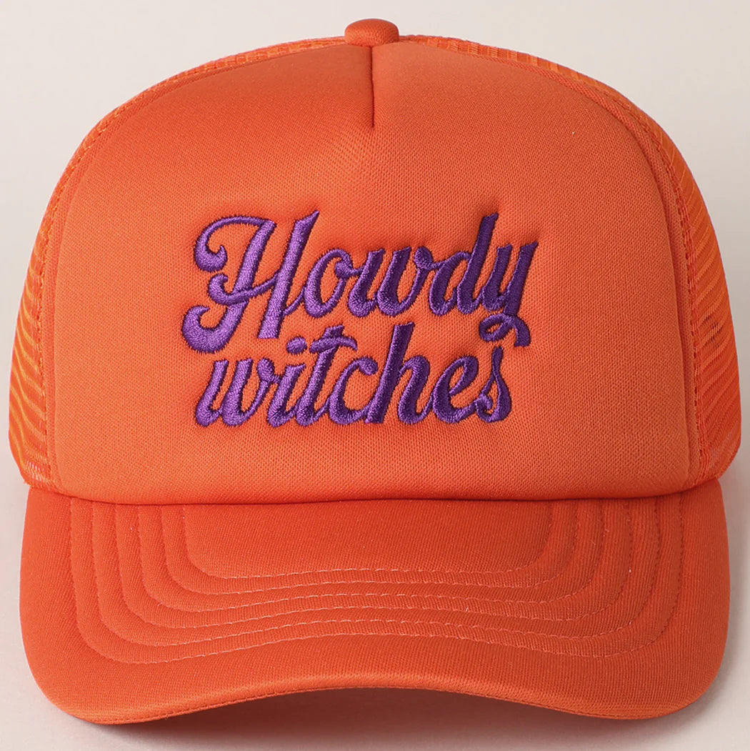 Howdy Witches Mesh Back Trucker Hat