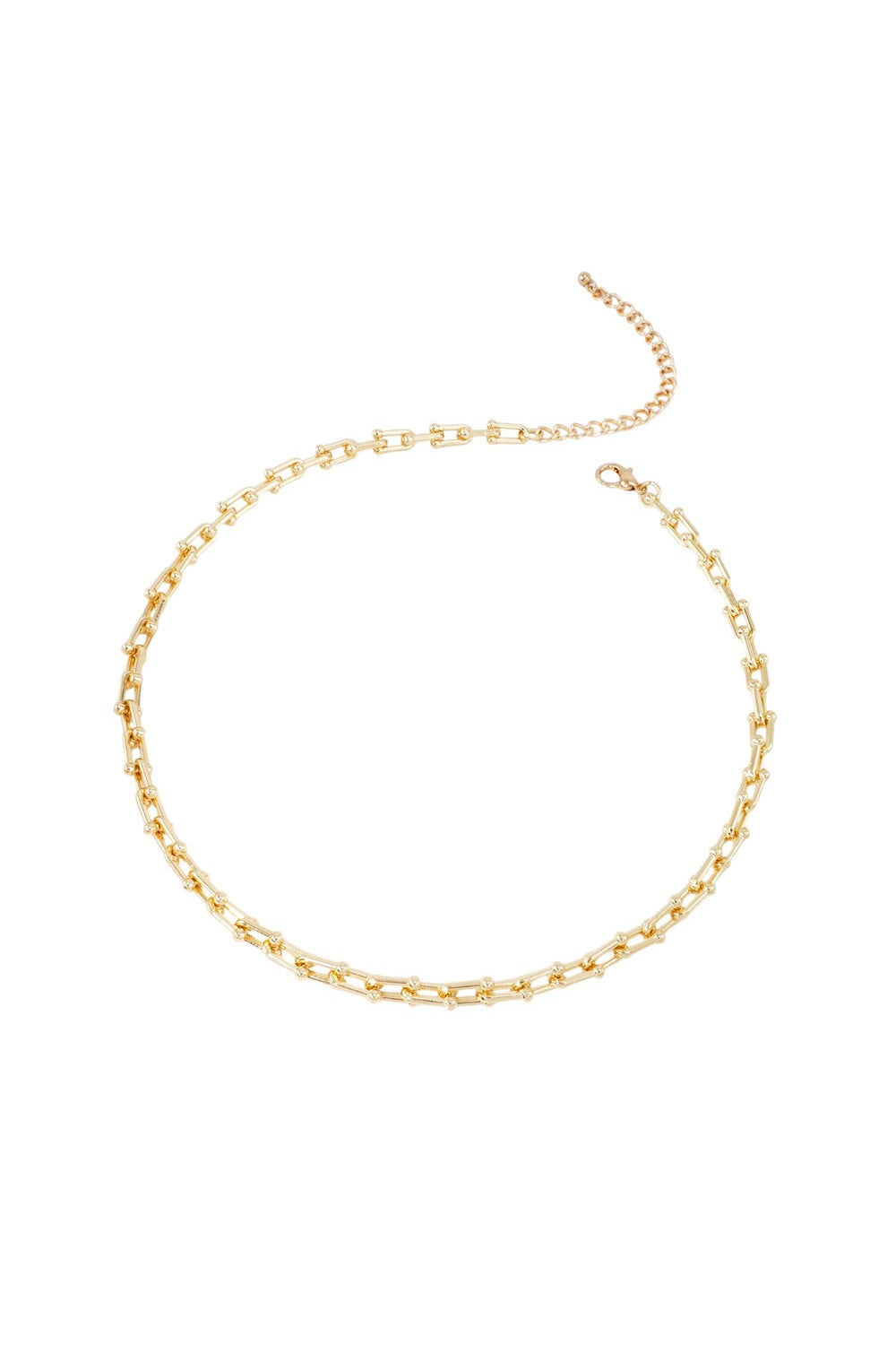 Mini Horse Bit Chain Necklace