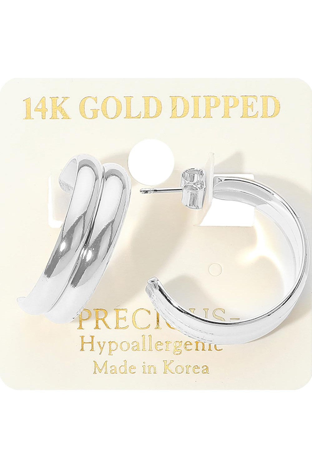 Double Layer Hoop Earring