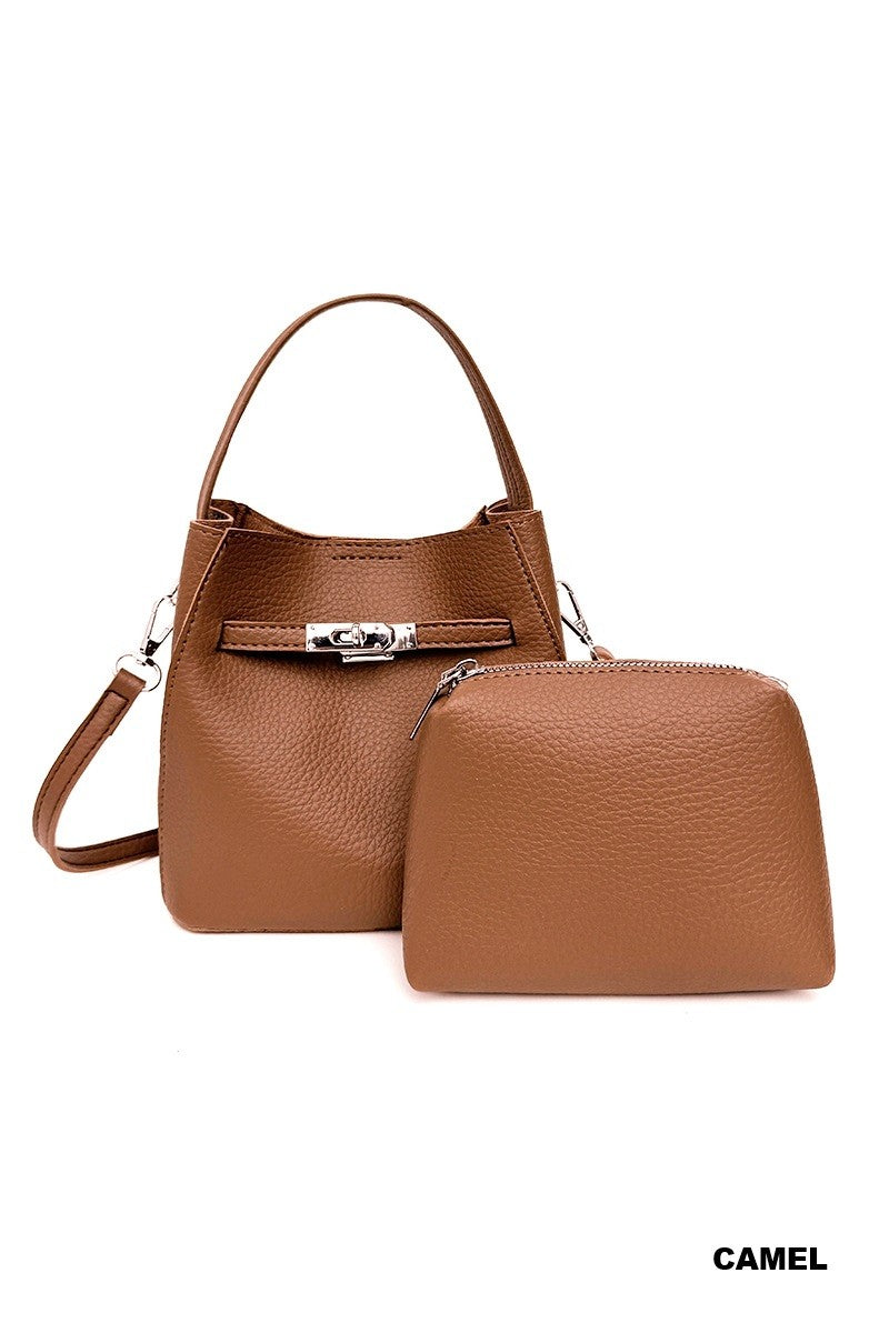 Mini Duo Bucket Crossbody Bag