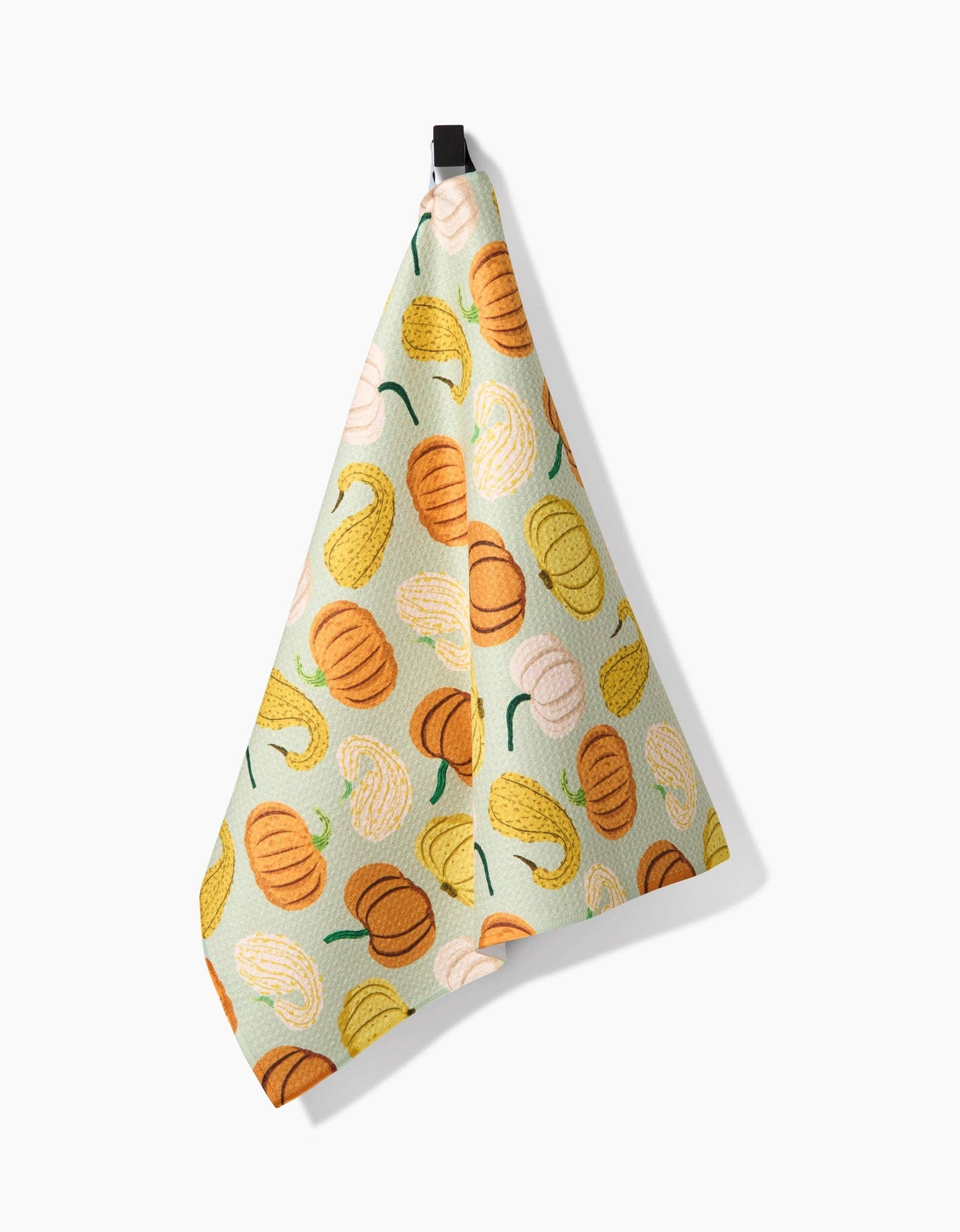 Pumpkins And Gourds Tea Towel by Geometry