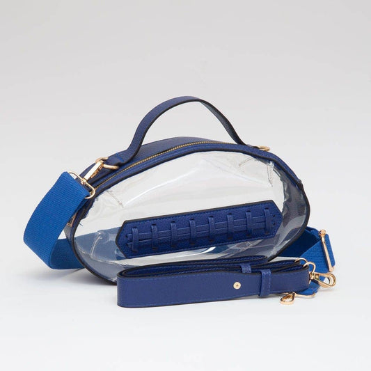 Clear Gameday Football Crossbody Bag