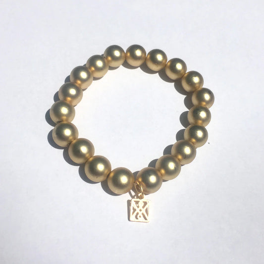 Gold Beaded Christie Bracelet