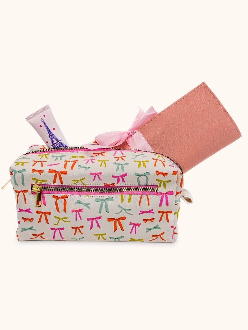 Put a Bow on It Loaf Cosmetic Pouch