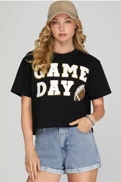 Gameday Football Patch Top