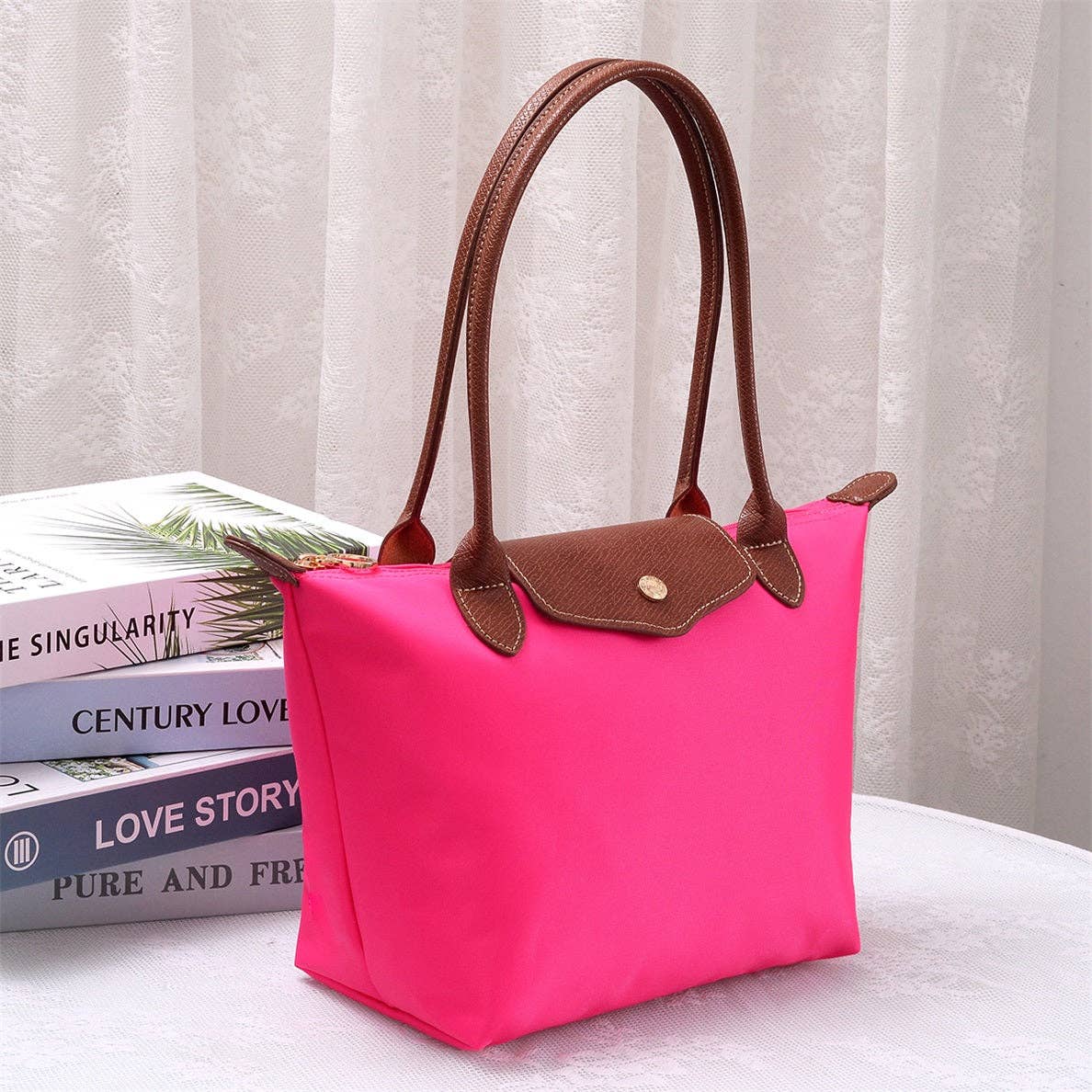 Shiloh 13 inch Nylon Tote Bag with personalization