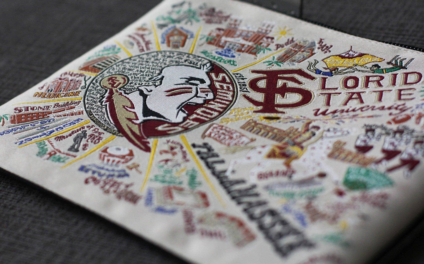 Florida State University Zip Pouch