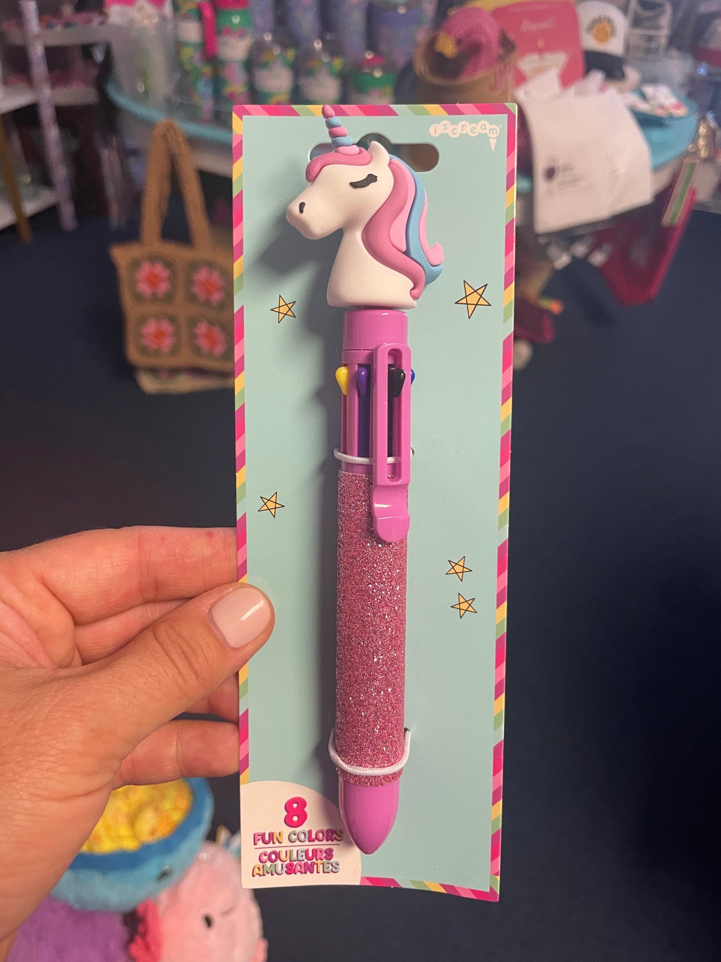 Unicorn Multi Color Click Pen