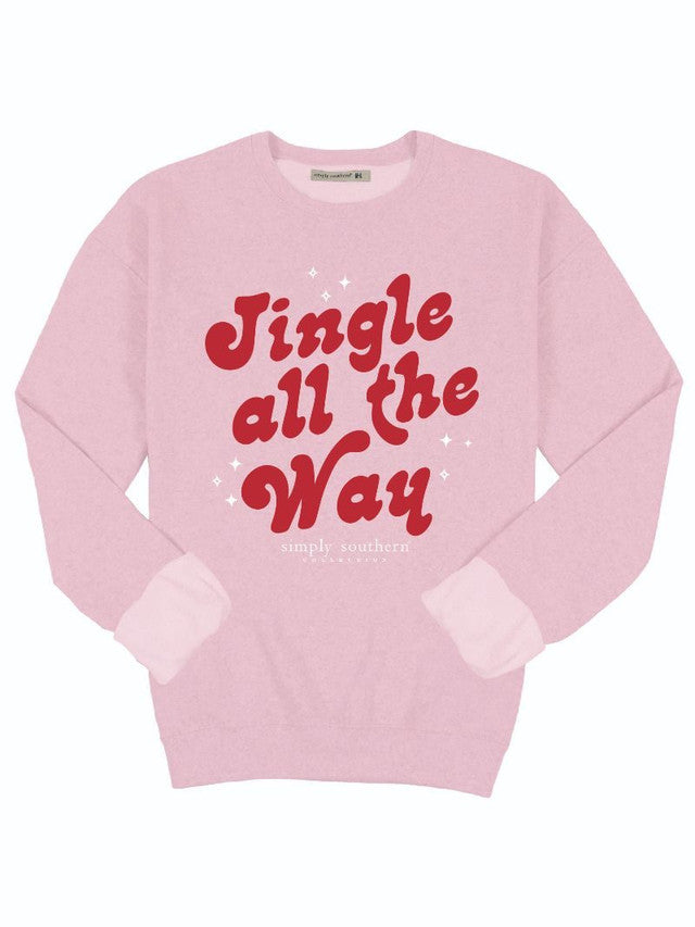 Jingle All The Way Crewneck By Simply Southern