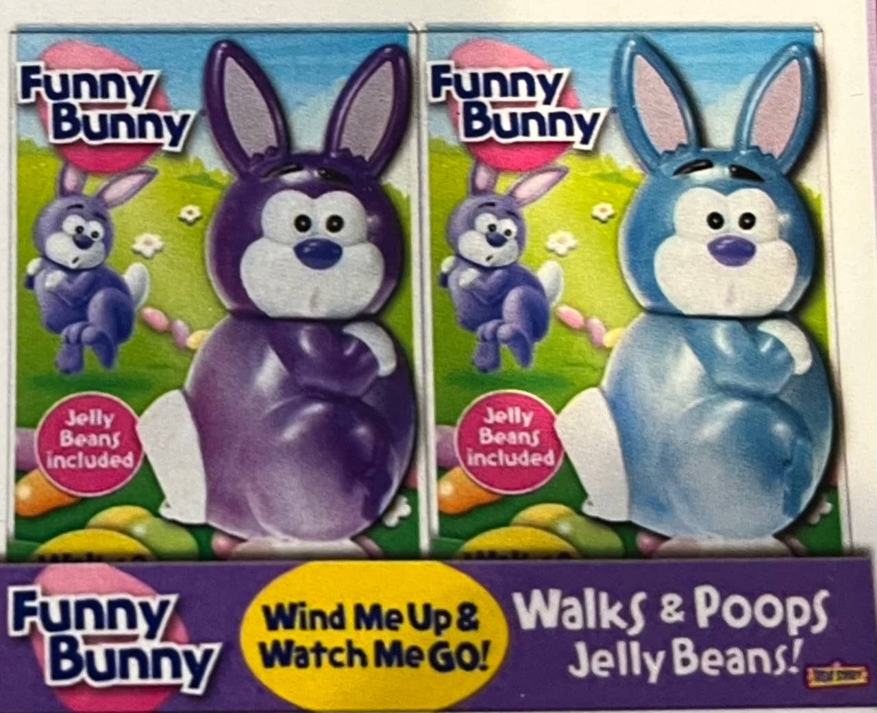 EASTER JELLY BEAN BUNNY POOPER