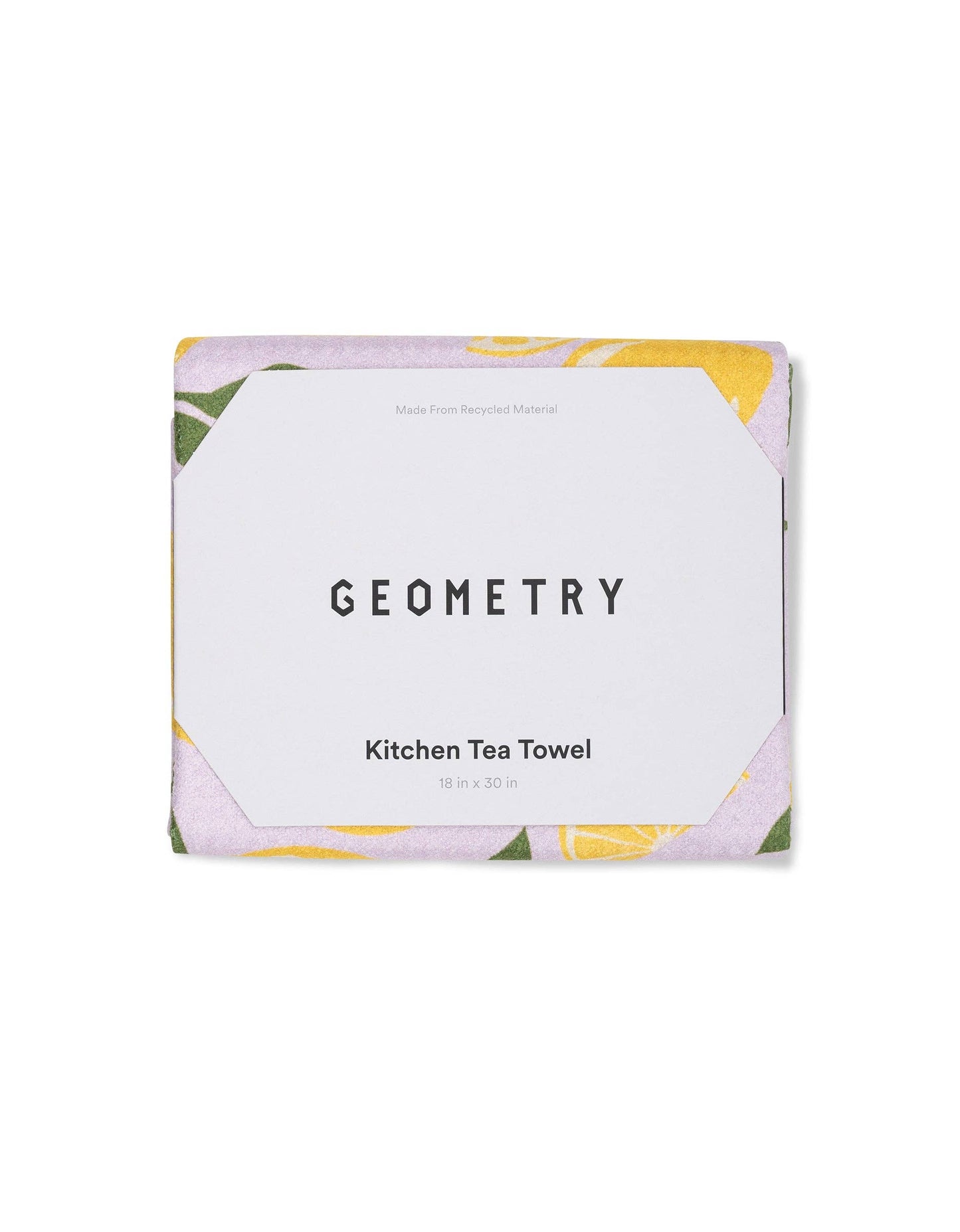 Sweet Lemon Tea Towel by Geometry