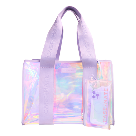 Case-Mate Soap Bubble Beach Tote Shoulder Bag - Iridescent