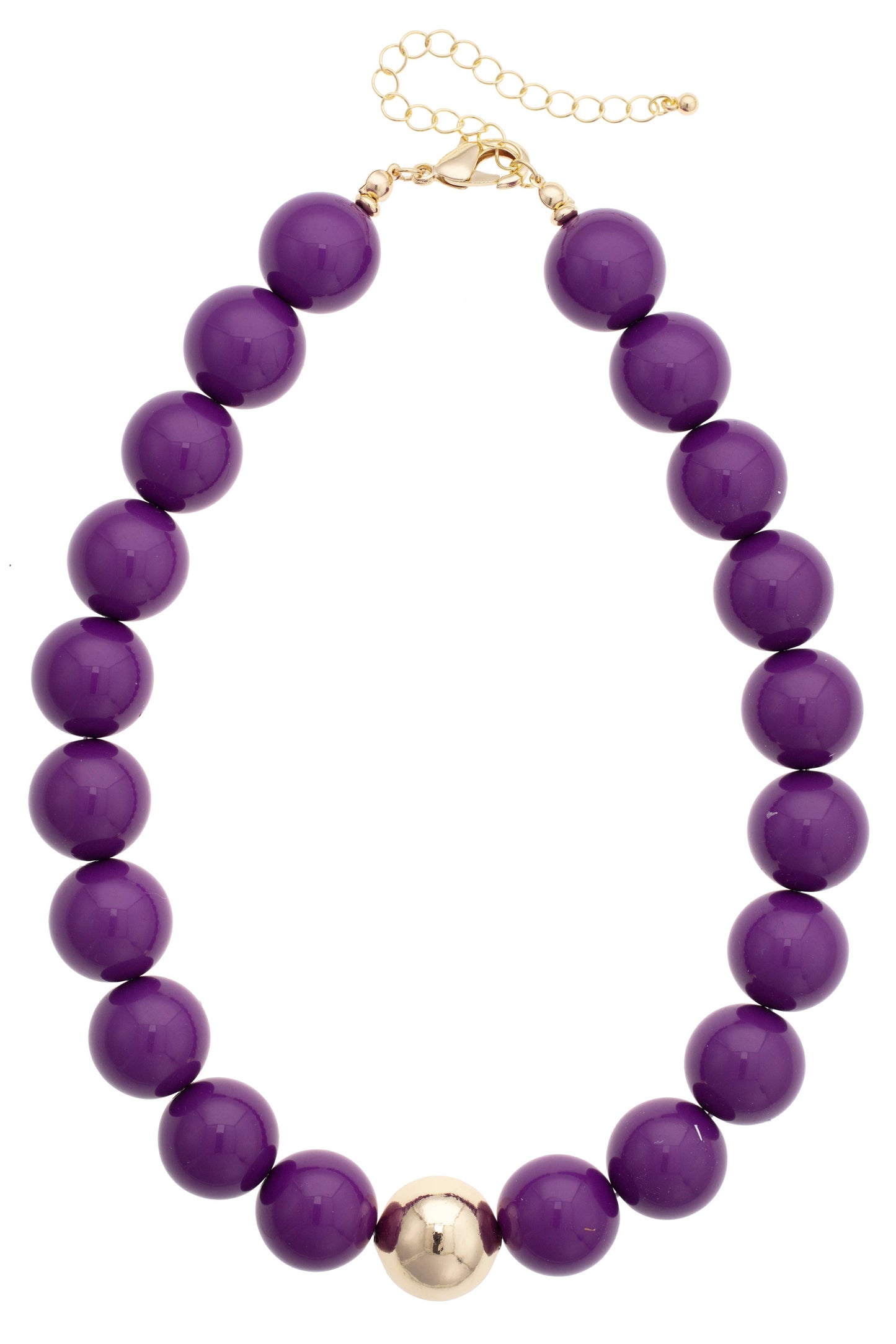 Marjorie Game Day Beaded Necklace