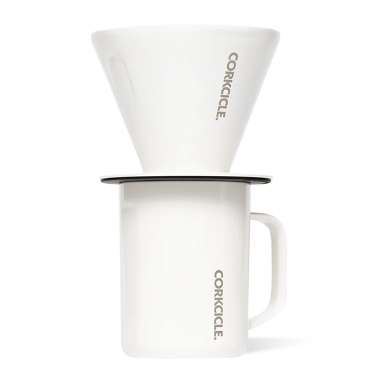 Corkcicle - Coffee Pour Over Kit Oatmilk