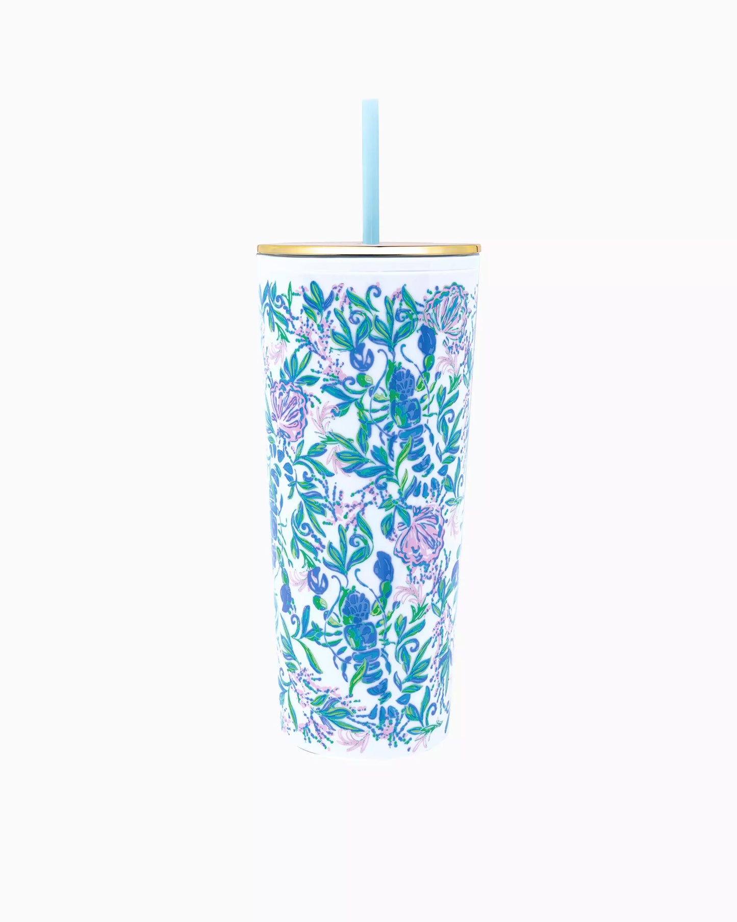 Lilly Pulitzer Tumbler with Straw