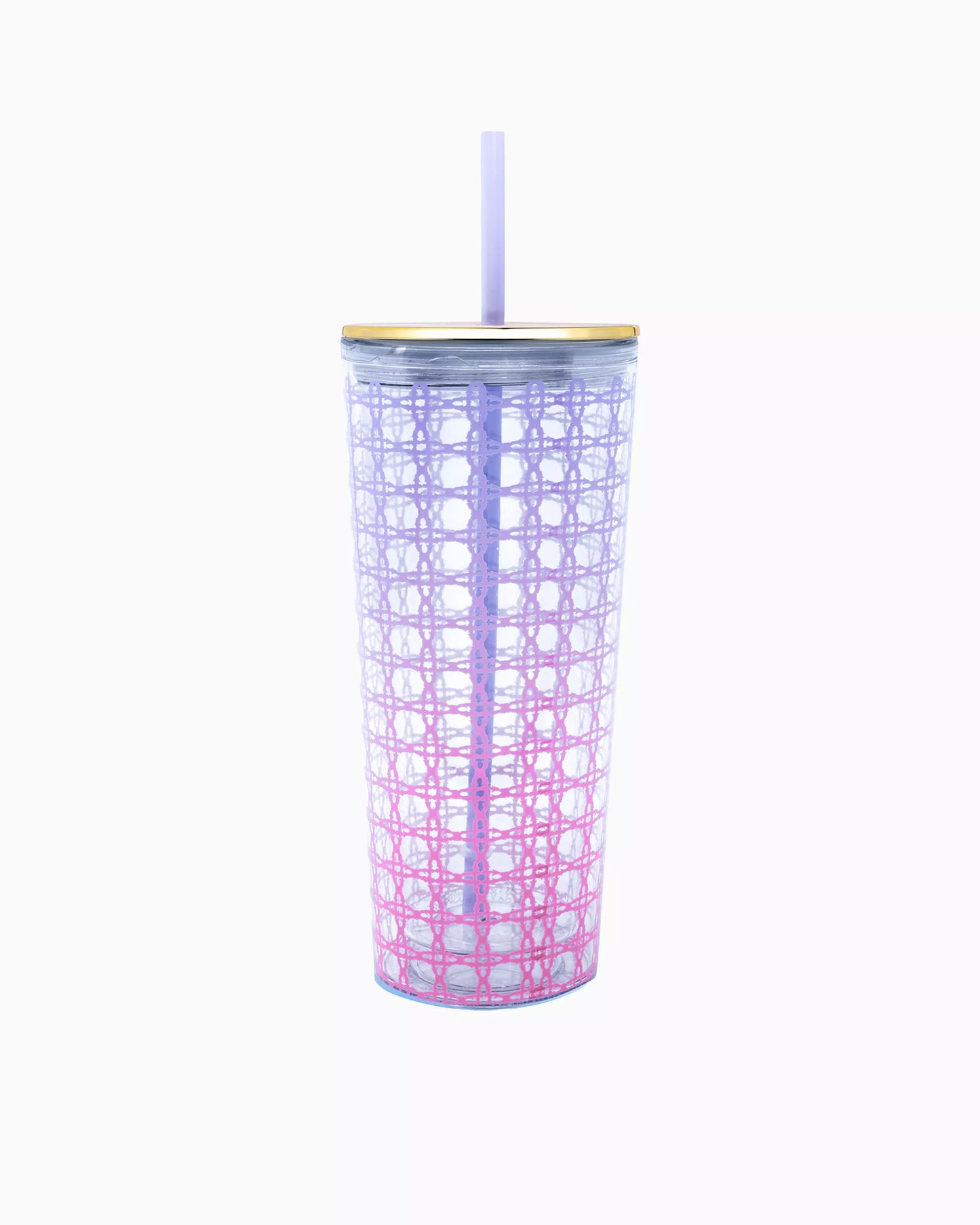 Lilly Pulitzer Tumbler with Straw