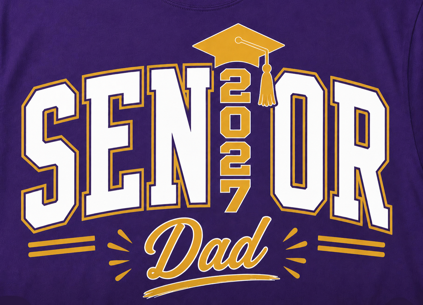Senior 2027 MOM / DAD Shirt