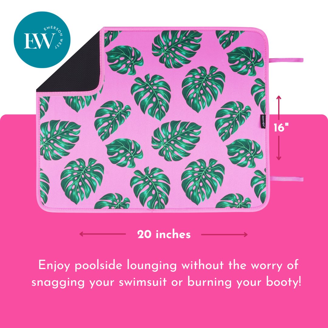 Poolside Seating Mat™ – Swimsuit & Skin Protection
