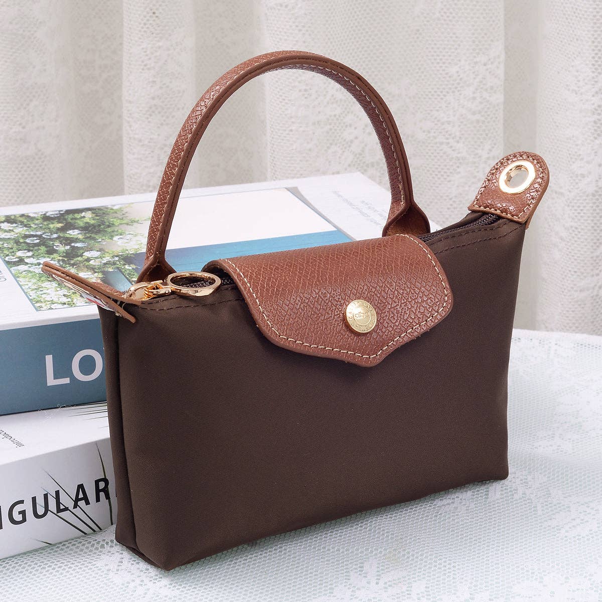 Penny Nylon Mini Crossbody Bag with Personalization