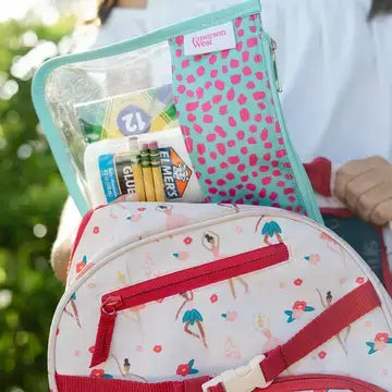 Perfect Pouch™ – Clear PVC Zippered Pouch with Personalization