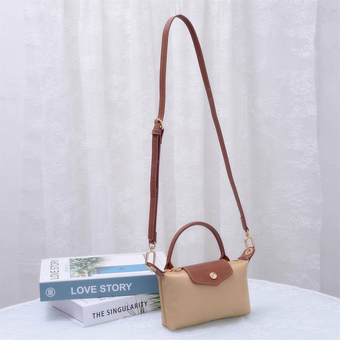 Penny Nylon Mini Crossbody Bag with Personalization