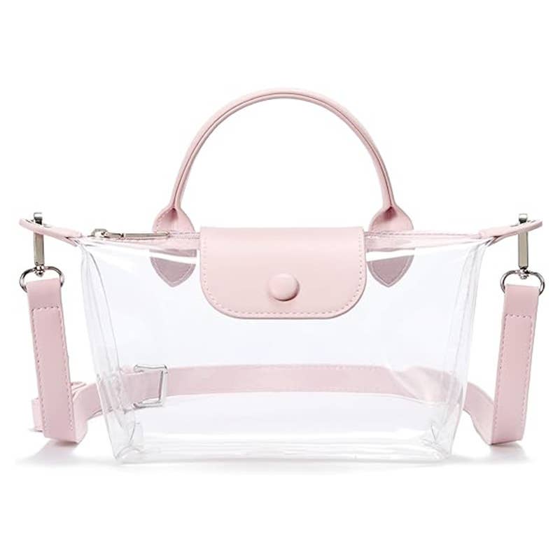 PVC Handbag Mini Clear Stadium Crossbody Bag