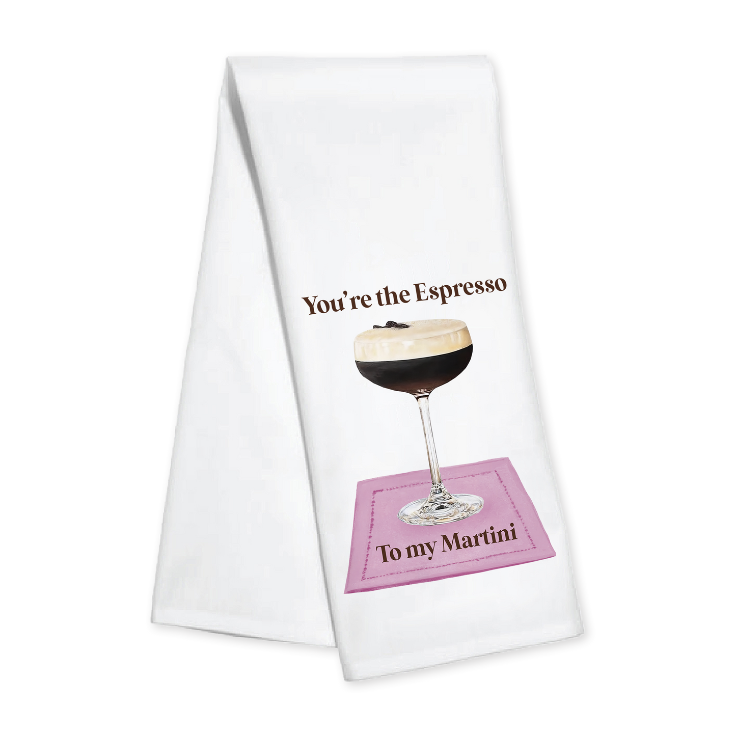 Kitchen Towel - Espresso Martini