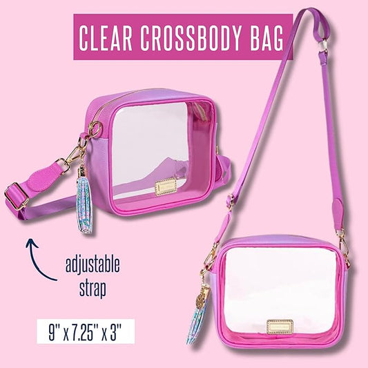 Lilly Pulitzer Game Day Clear Crossbody Bag