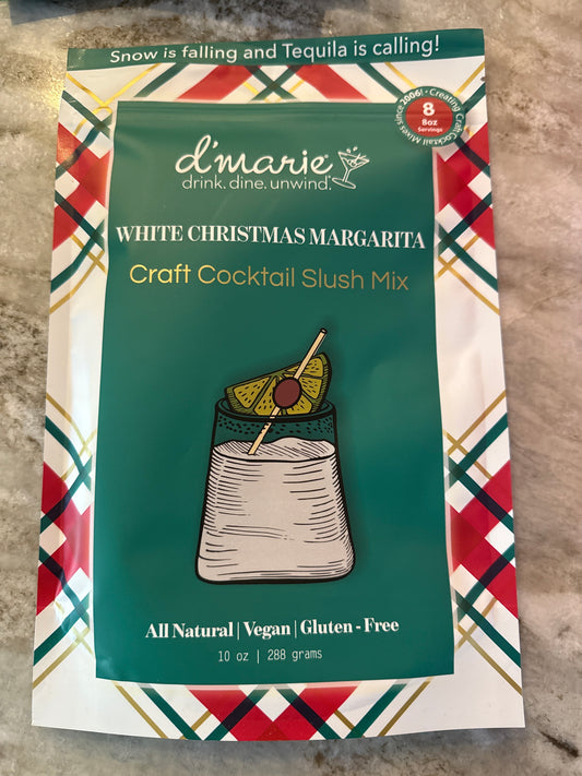 White Christmas Margarita Cocktail Slush Mix