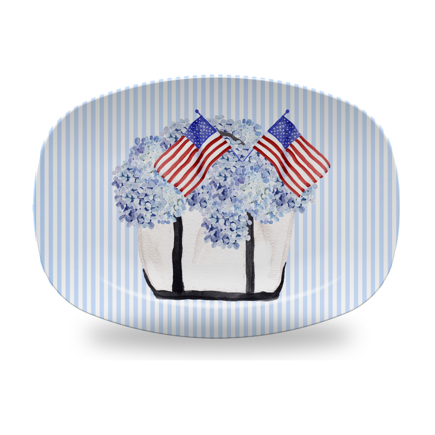 Patriotic Summer Tote Platter