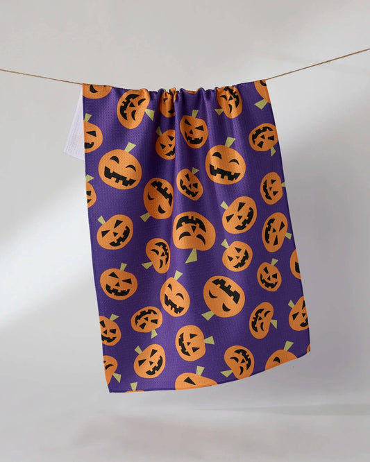 Gourd Gang Tea Towel - Halloween 2026