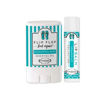 Mini Flip Flop Foot & Lip Balm Set
