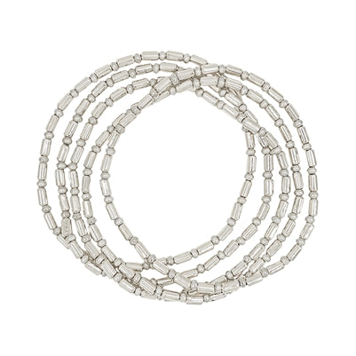 Rectangle Small Beaded Bracelet Set