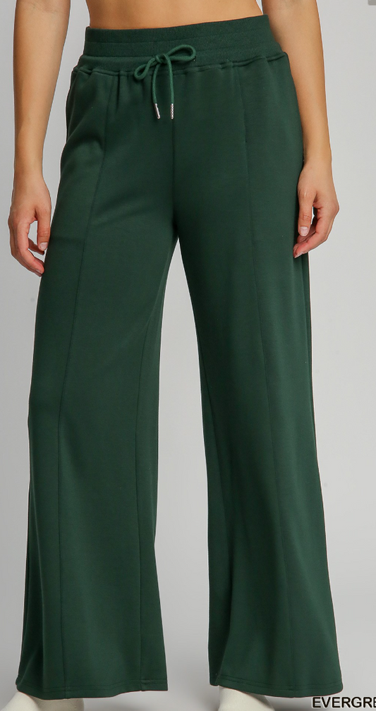 Solid Buttery Soft Wide Leg Pant