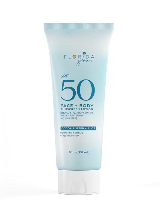 SPF 50 Face + Body Sunscreen Lotion - Florida Suncare