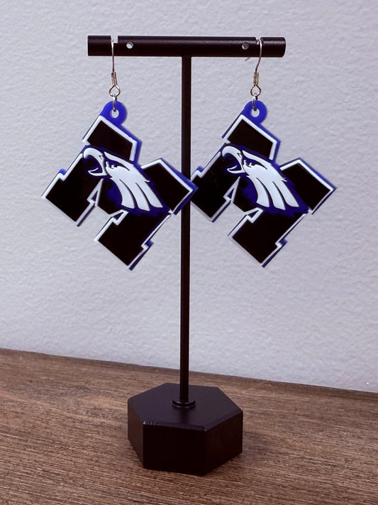 Masters Laser Cut Earrings