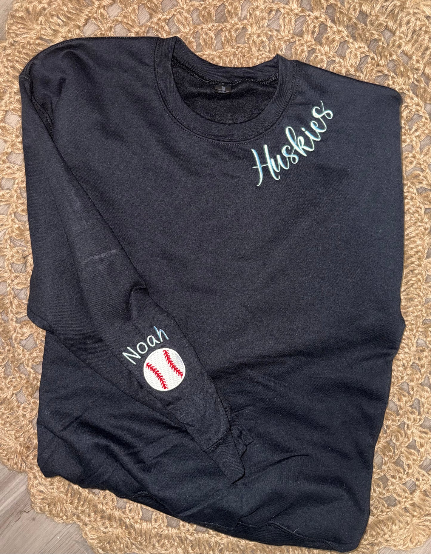 Personalized Neck Sweatshirt- ONLINE ORDER