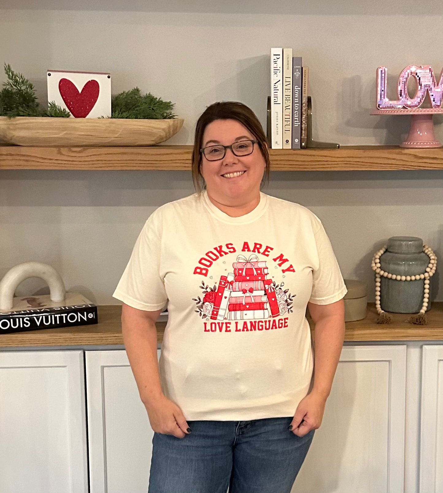 Books Are My Love Language Shirt