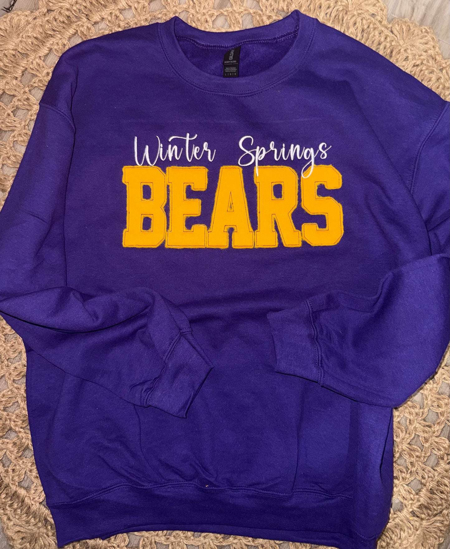 Raggy Letter Sweatshirt - ONLINE ORDER ONLY