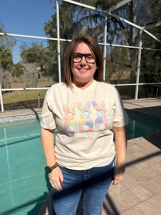 Patchwork Bunny Shirt