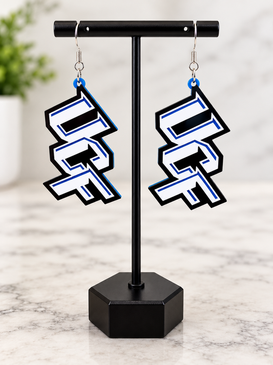 UCF Space Laser Cut Earrings