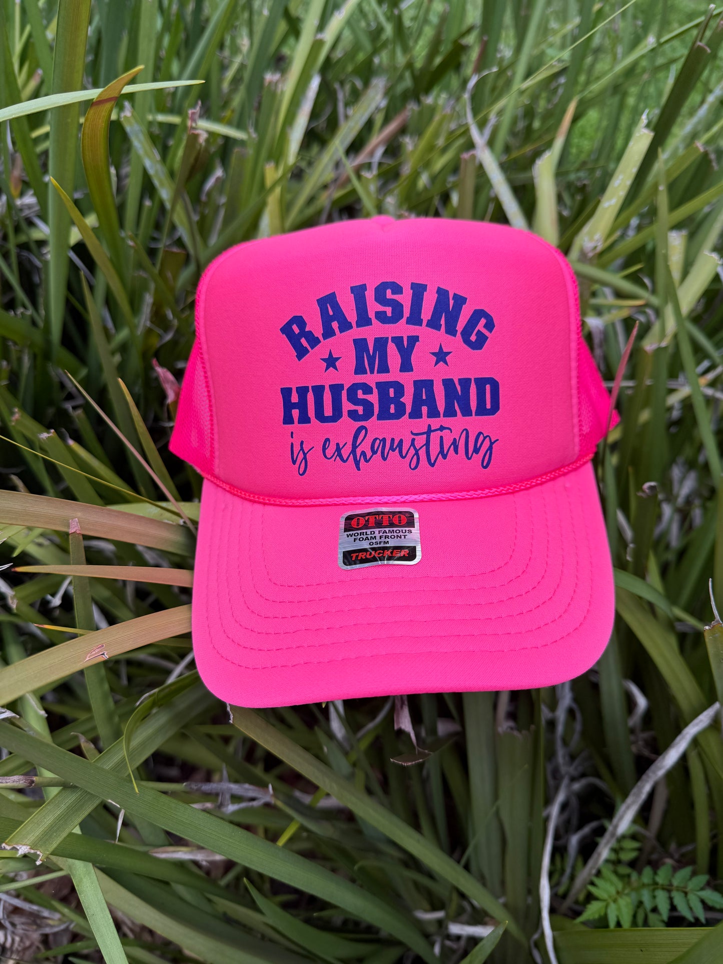 Raising My Husband Trucker Hat