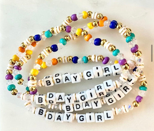 BDay Girl Bracelet by Arm Party Designs