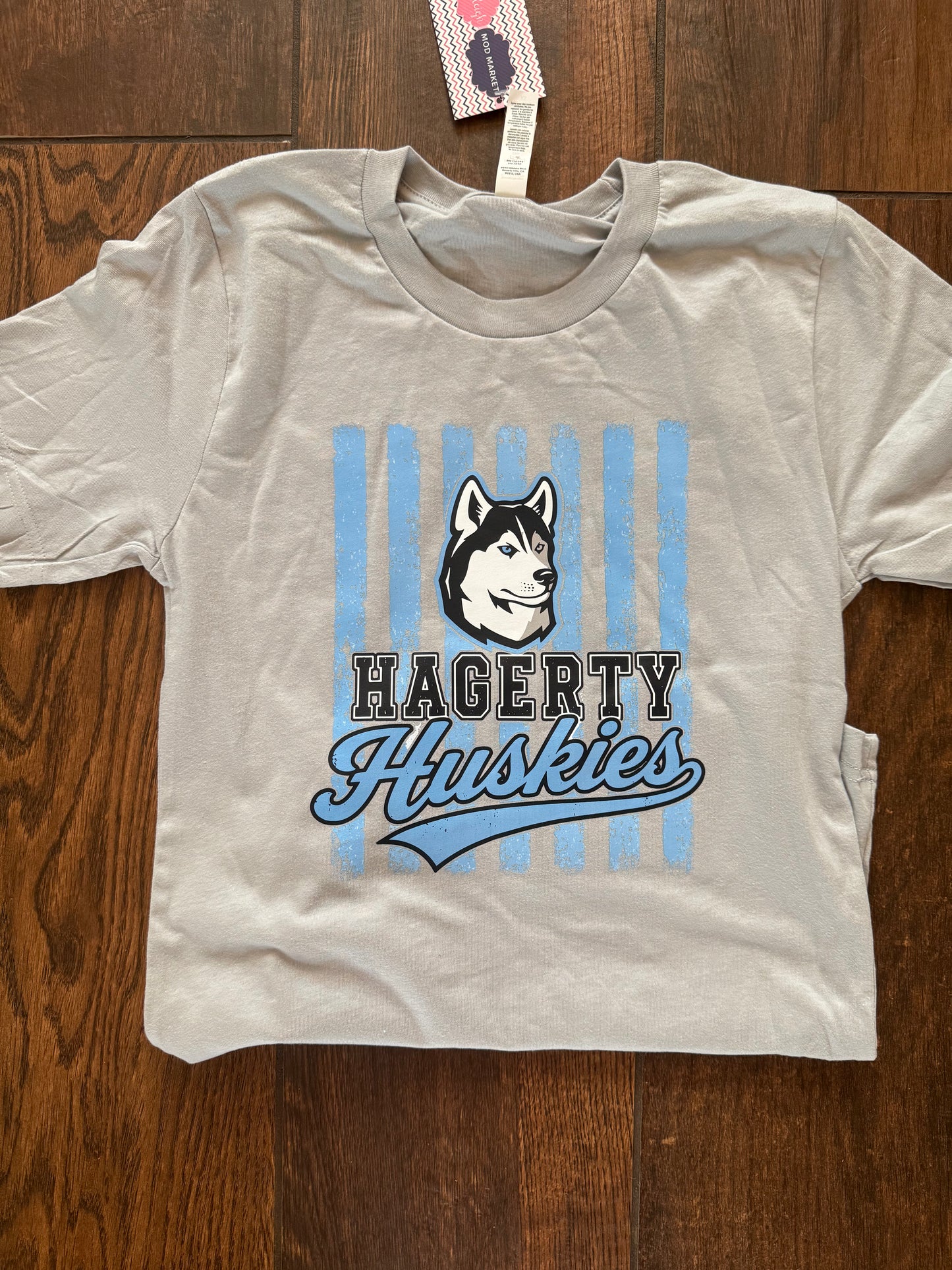 High School Striped Game Day Spirit Shirt