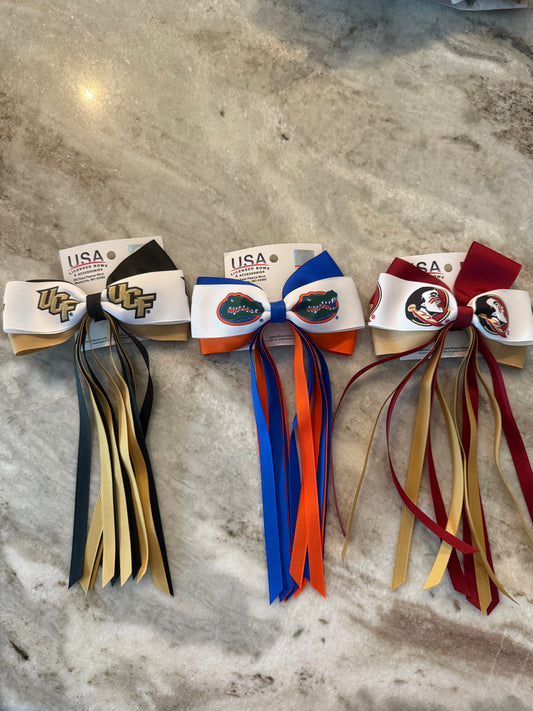 Gameday Streamer Bows