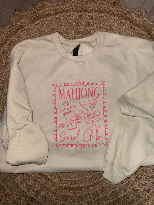 Mahjong Social Club Sweatshirt
