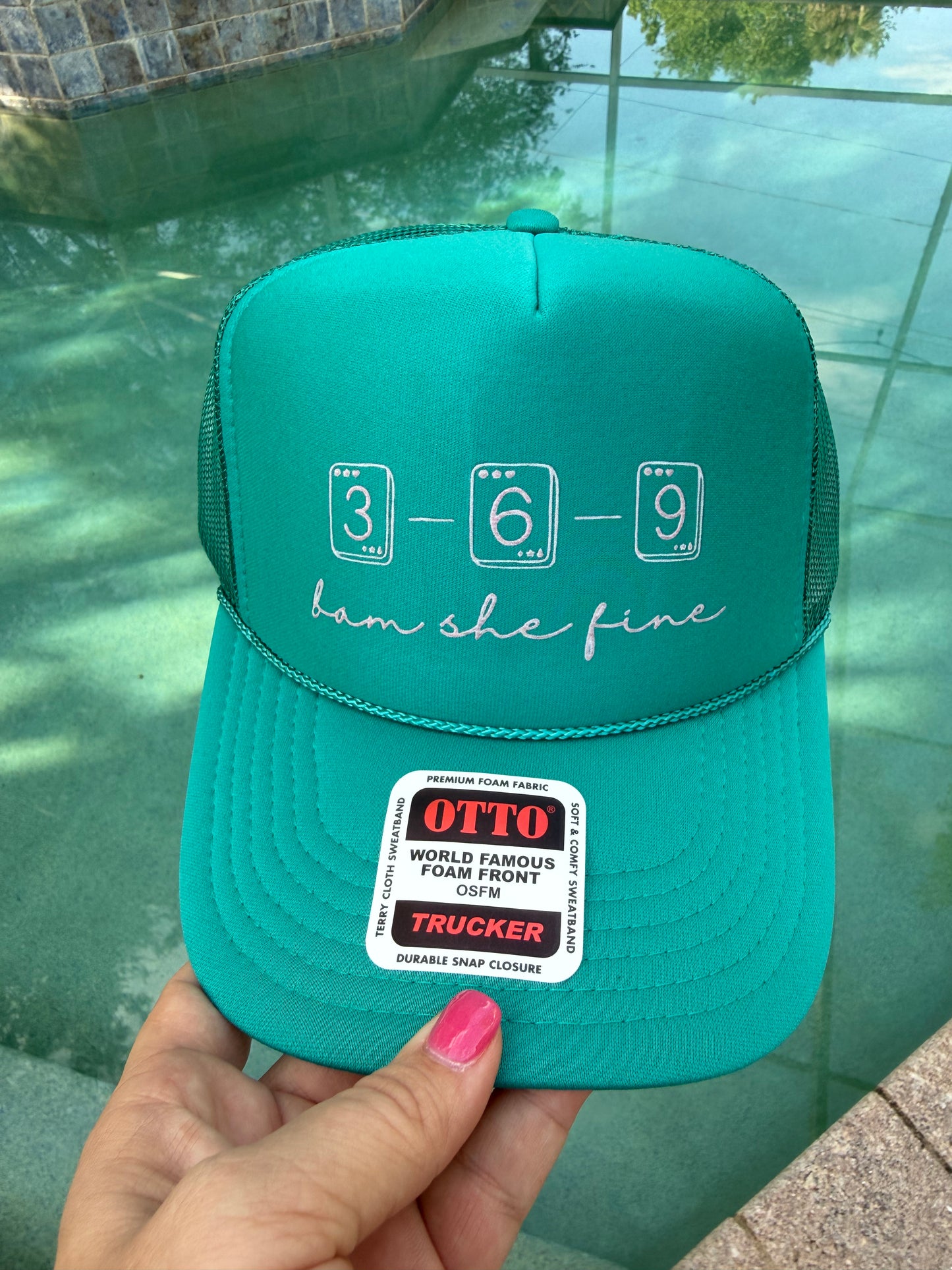 Mahjong Trucker Hats